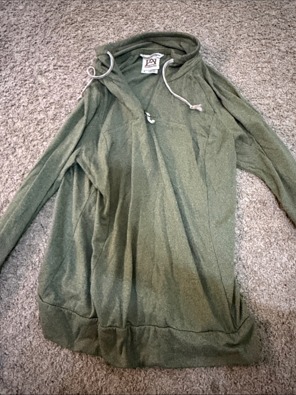 Unbranded Olive Green Hooded Women’s Sweater